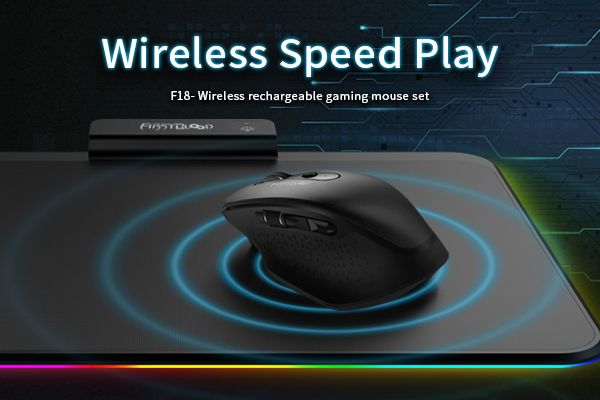 F18 wireless charging mouse and mouse pad set